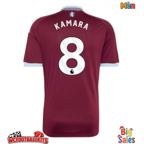 Aston Villa Boubacar Kamara #8 Replica Home Stadium Shirt 2026-27 Short Sleeve